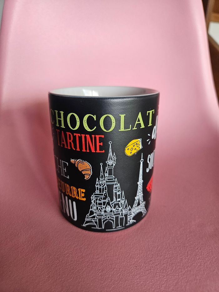 Tasse - mug disney ratatouille remy noir disneyland paris - photo numéro 3