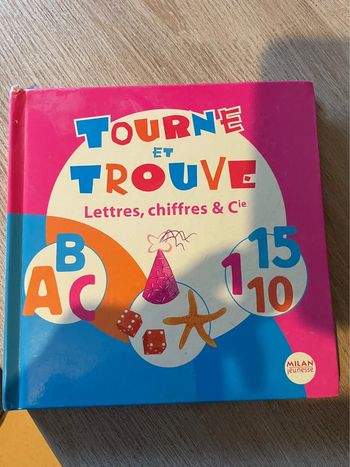 Livre tourné et trouve