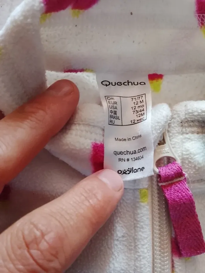 Veste polaire 12 mois - photo numéro 4