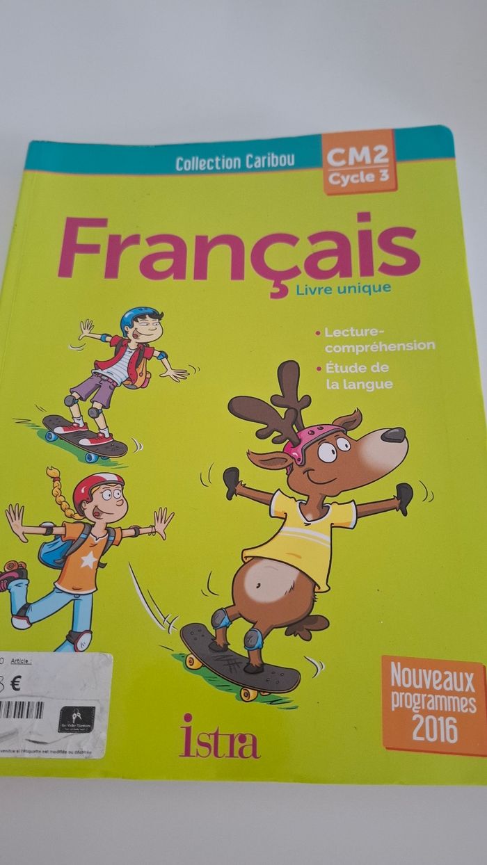 Livre unique de français l