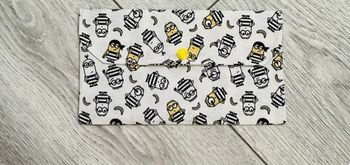 Pochette pour serviette de cantine les minions