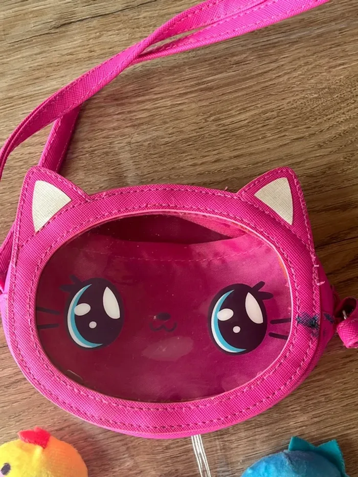Sac à main petite fille avec personnages - photo numéro 2