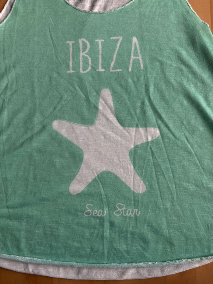 Débardeur Ibiza vert clair oversize été - photo numéro 6