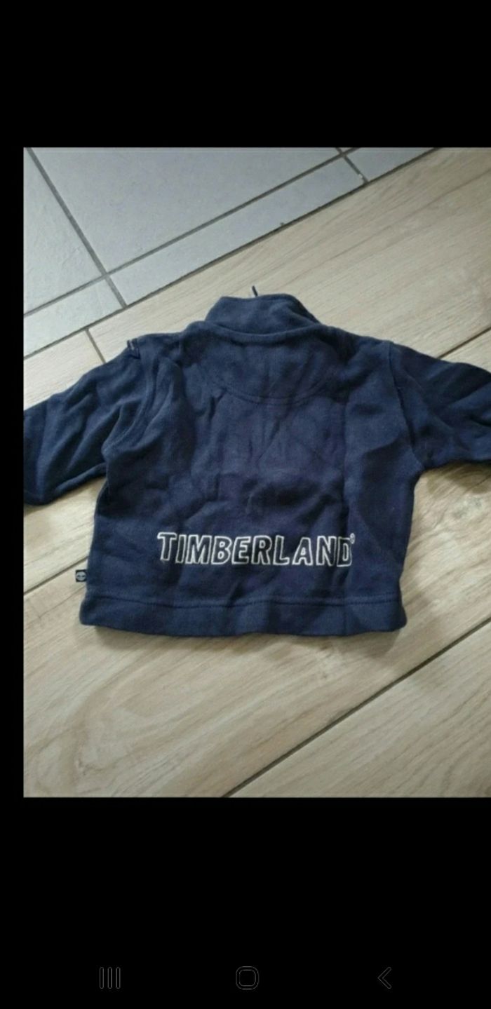 Sweat bébé timberland 6 mois - photo numéro 2