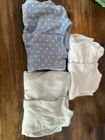 3 pyjamas manches longues 3 mois