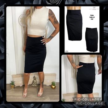 🖤 Jupe crayon Pinko – Chic & intemporelle SOLDÉ -20% (vidéo portée dispo ) 🖤