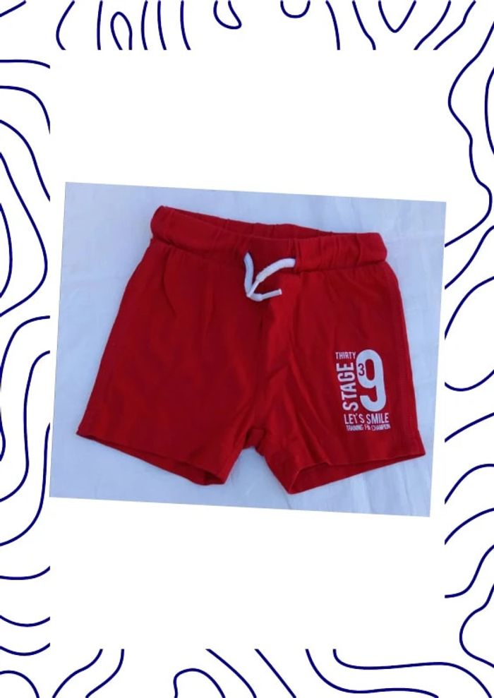 Short 6 mois Grain de blé