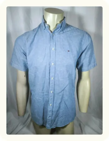 Chemise manches courtes homme Tommy Hilfiger Taille S 36