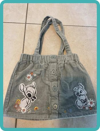 Jolie salopette jupe Disney 9/12 mois
