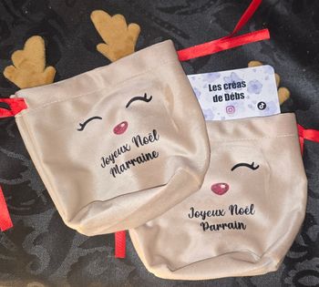 Pochon parrain+ marraine