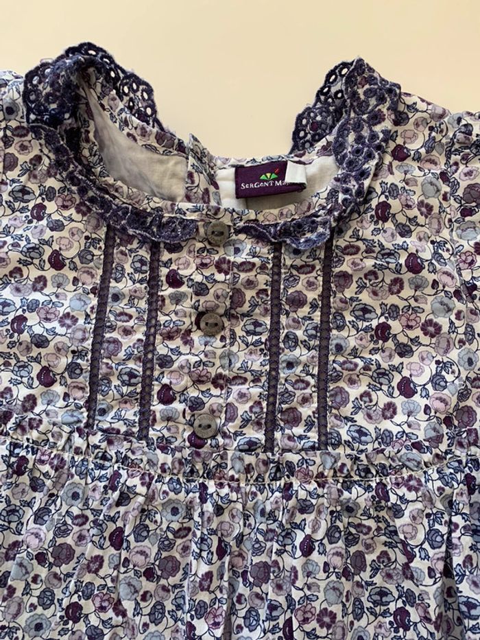 Lot 3 robes été motifs fleurs 18 mois - photo numéro 12