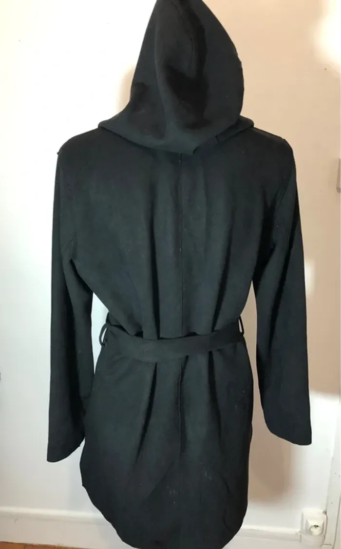 Manteau  noir Zara - photo numéro 5
