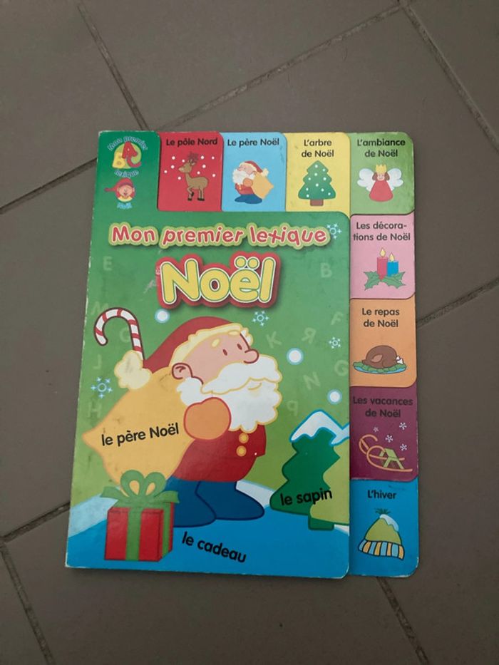 Livre « Mon premier lexique Noël »