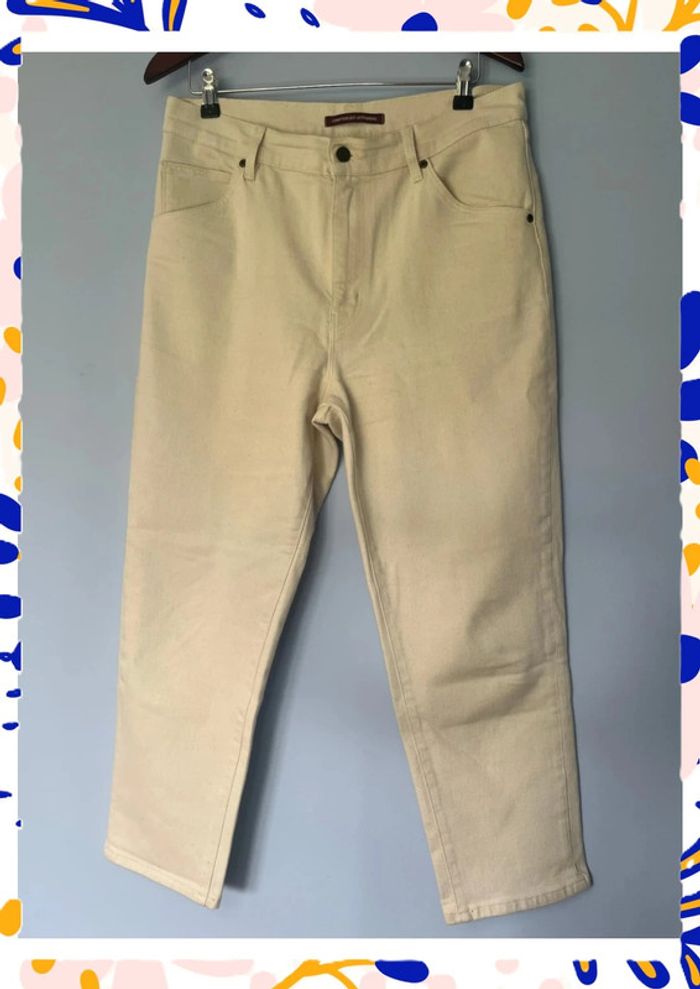 Jean blanc cassé à texture discrète – Comptoir des Cotonniers – Taille US 32 / EU XL - photo numéro 5