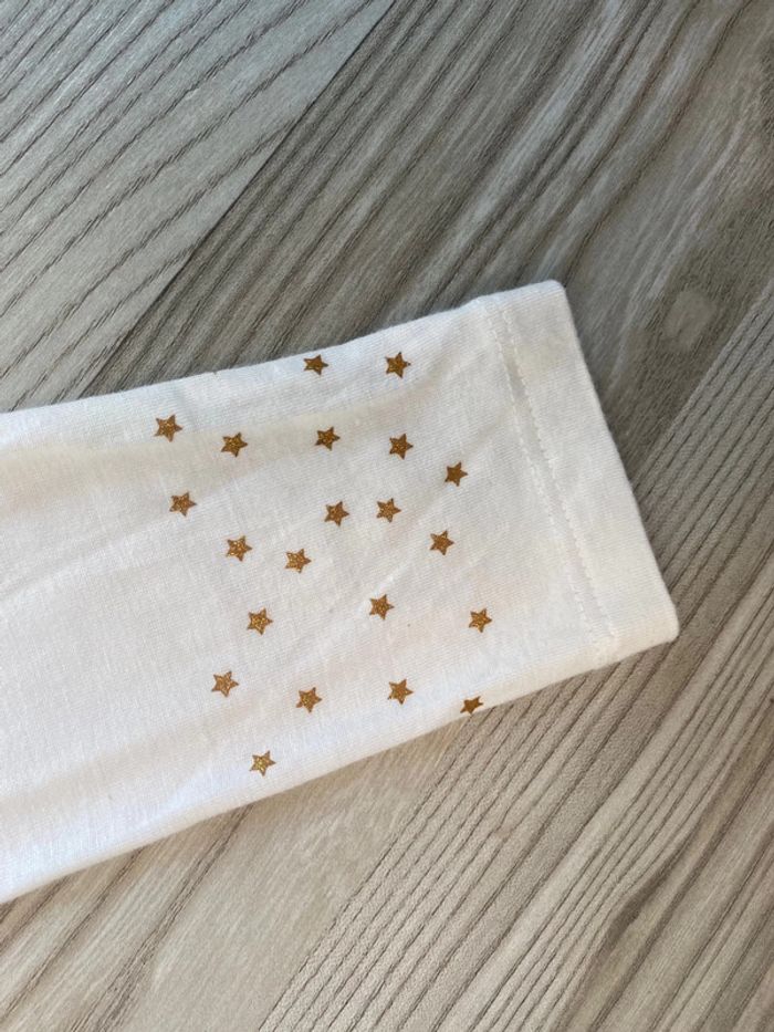 Col roulé blanc étoiles orchestra 6 ans - photo numéro 3