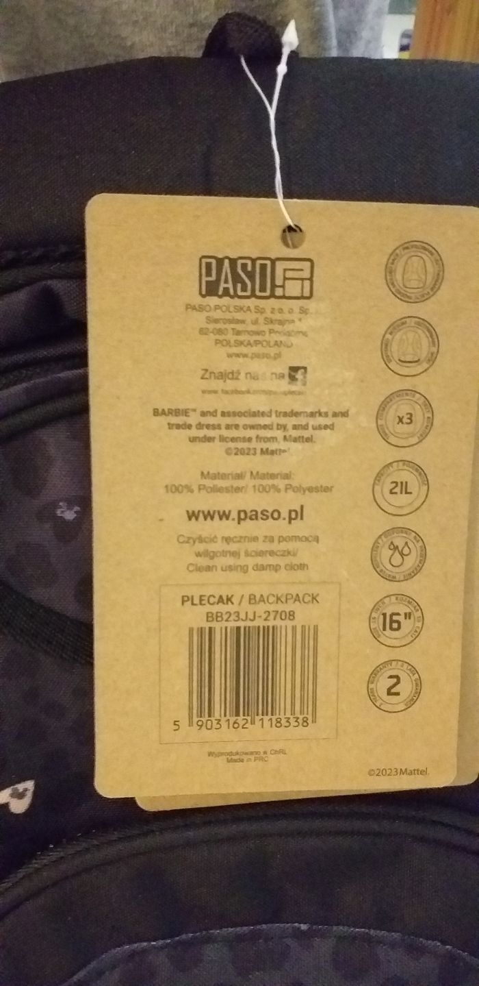 Cartable sac à dos barbie neuf avec etiquette - photo numéro 9