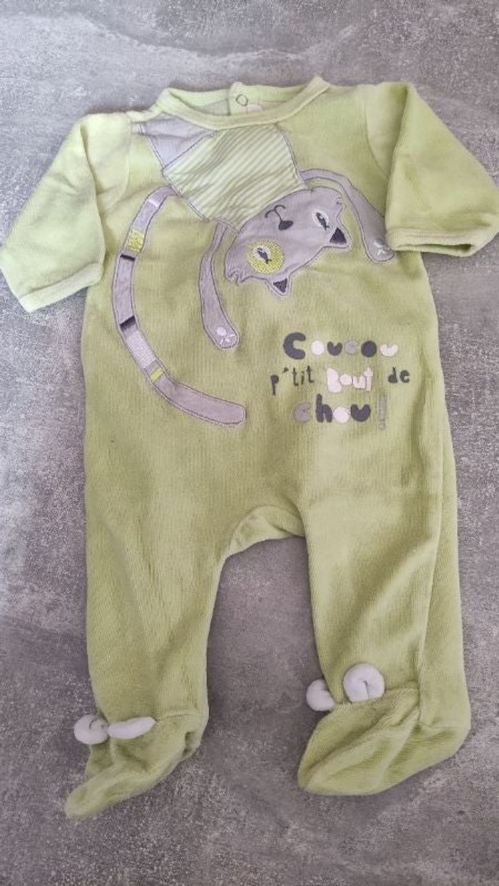 Pyjama bébé garçon 1 mois