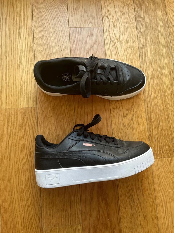 Chaussures puma noir pour femme - photo numéro 4