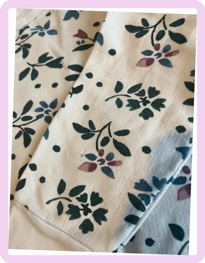 Tenue 2 pièces Petit Bateau – Taille 5 ans 👚👖 - photo numéro 3