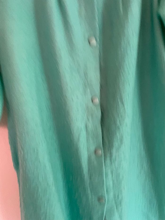 Peignoir polaire vintage courtelle - photo numéro 3