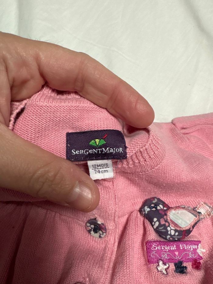 Gilet rose - photo numéro 2