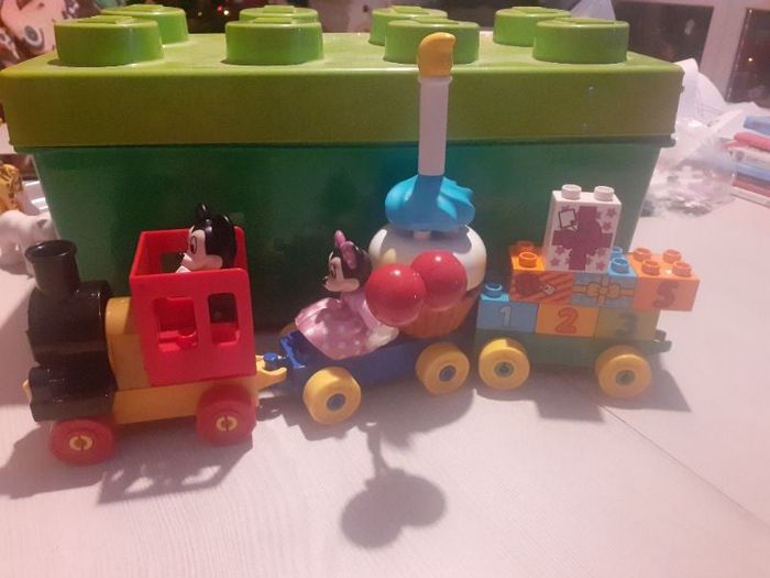 Lego duplo train anniversaire