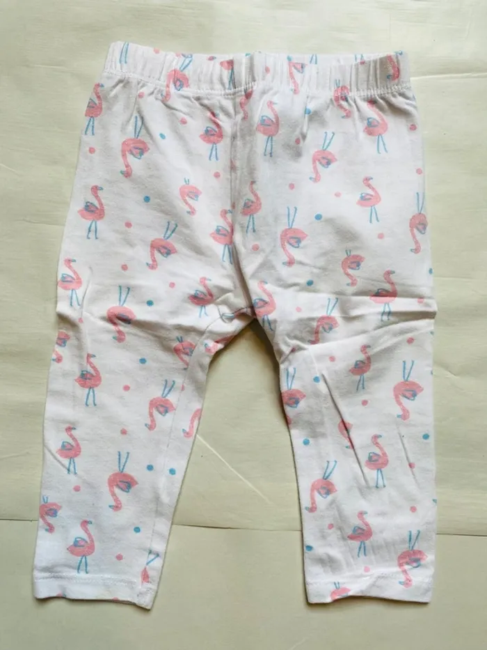 Lot 8 leggings fille 9 mois - photo numéro 4