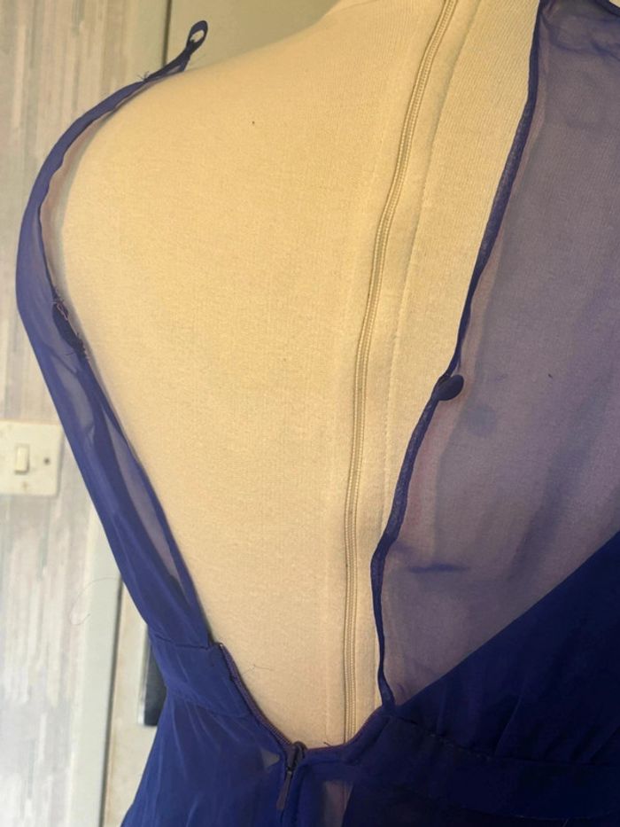 Magnifique robe de cérémonie longue taille 36 marque yvette - photo numéro 4
