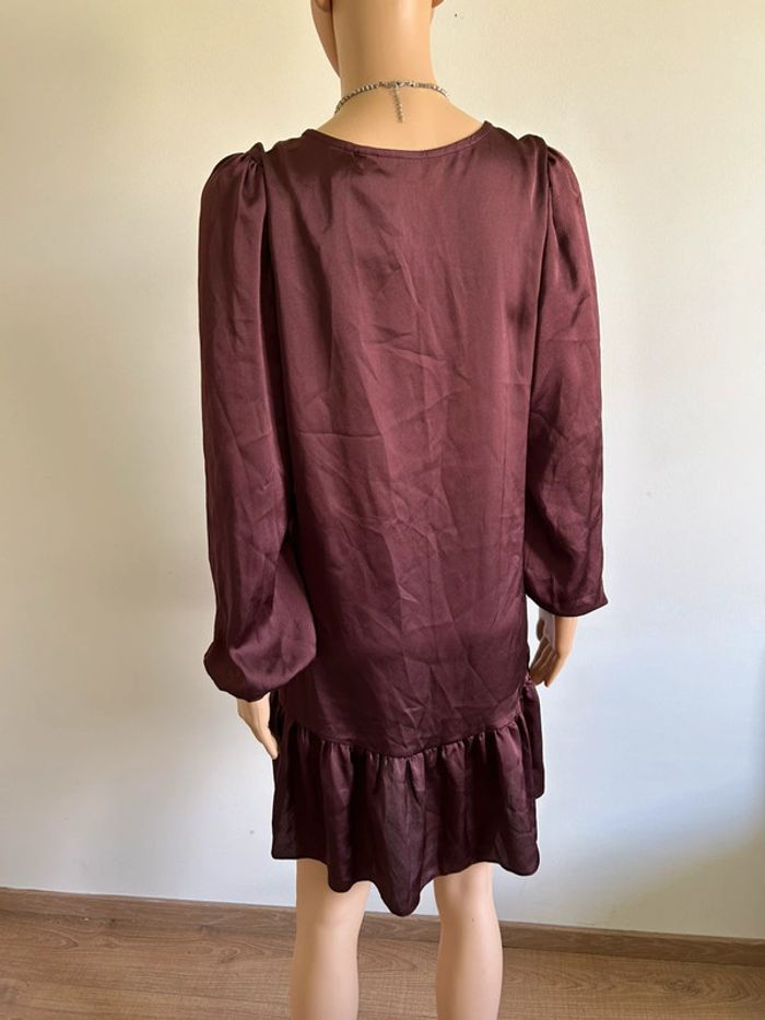 Robe figue neuve à manches longues Naf Naf taille 38 (valeur 60€) - photo numéro 8