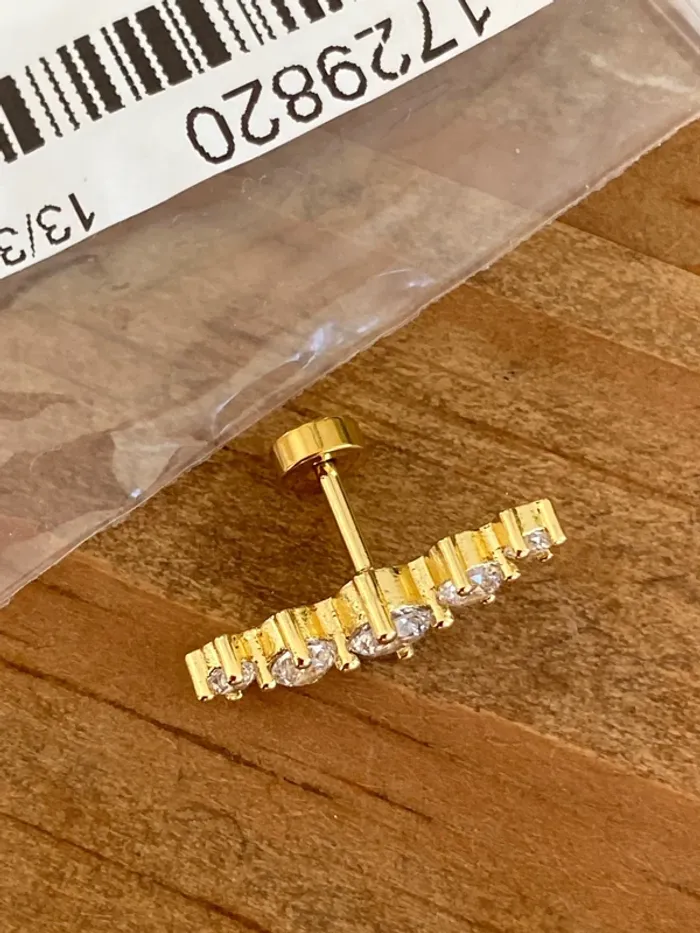 Piercing helix bijoux oreille - photo numéro 3
