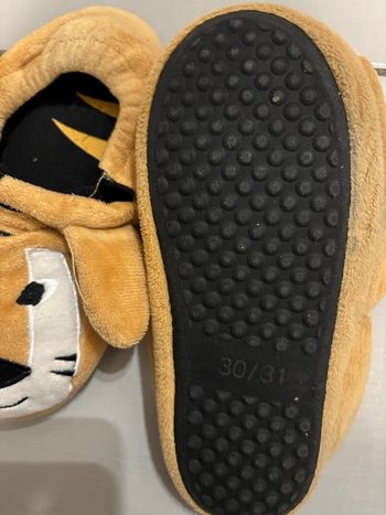 Pantoufles tigres