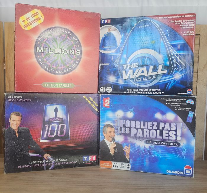 Lot 4 jeux TV