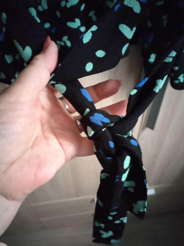 Peignoir femme manches 3 /4 taille 38 - photo numéro 5