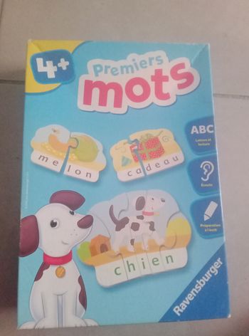 Jeu premiers mots 