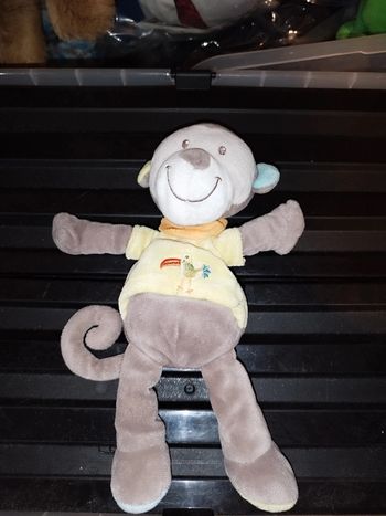Doudou singe nicotoy