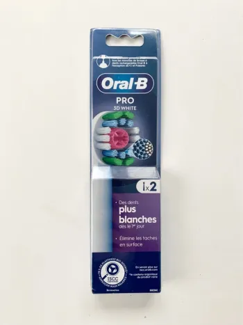 Oral-B Pro 3D White Brossettes. Pack De 2