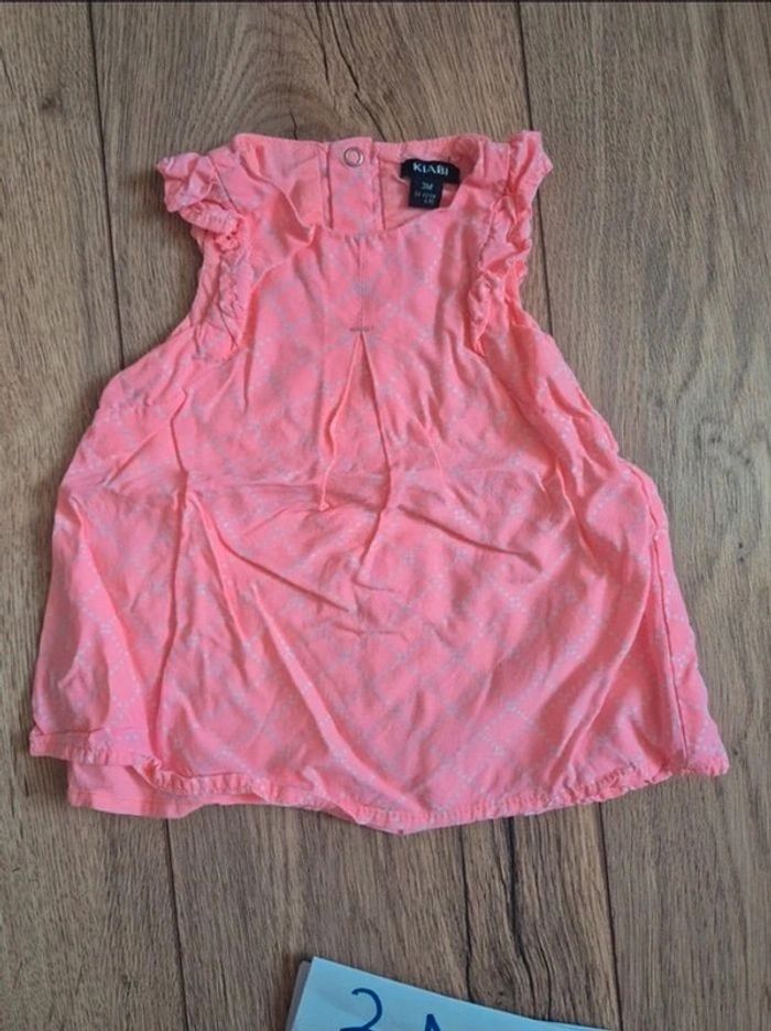 🌸 Lot de 2 robes été fille – 3 mois – Très bon état - photo numéro 8