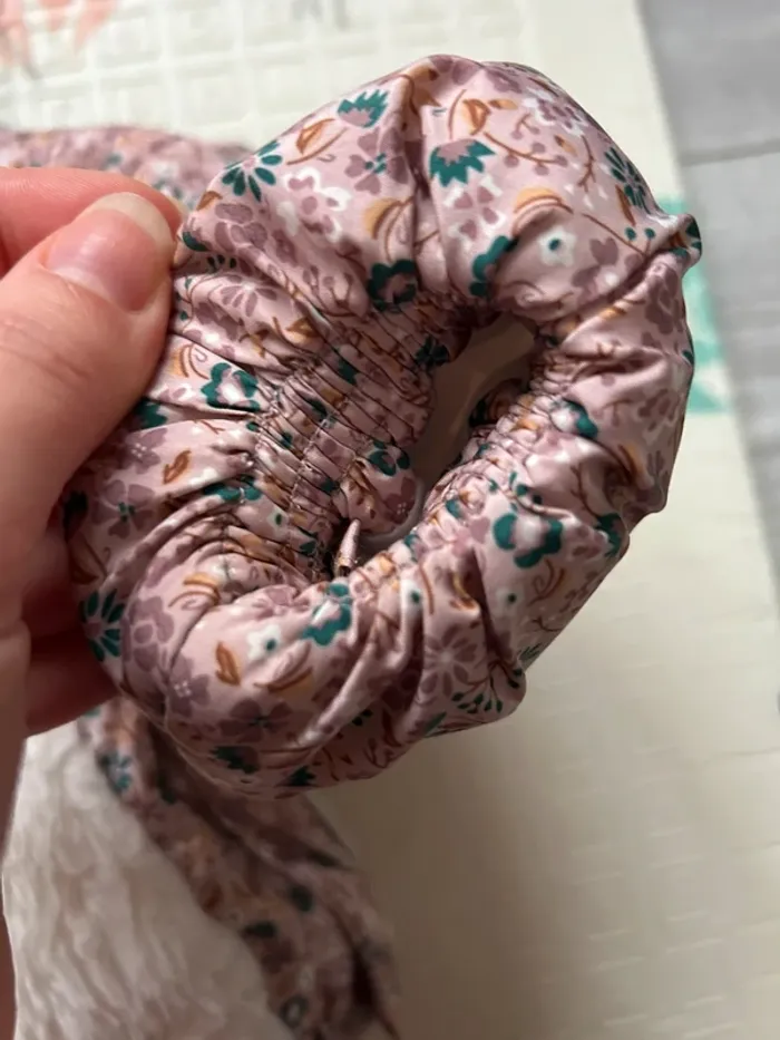 Doudoune floral fourré 2 ans - photo numéro 8