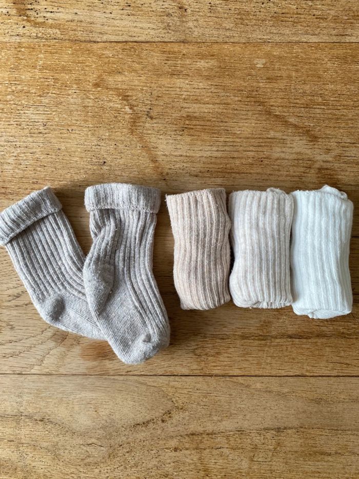 Lot chaussettes Zara
