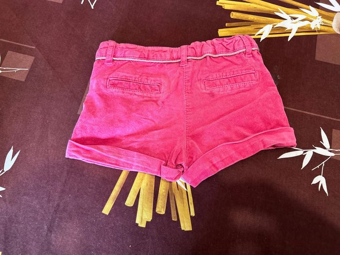 Short rose velours fille 2 ans - photo numéro 2