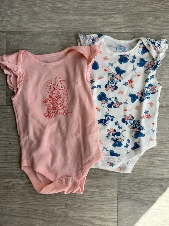 Lot de 2 body Minnie