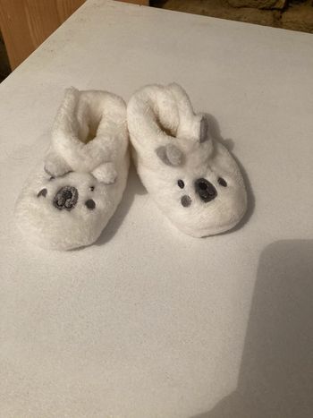 Chaussons Bebe oursons