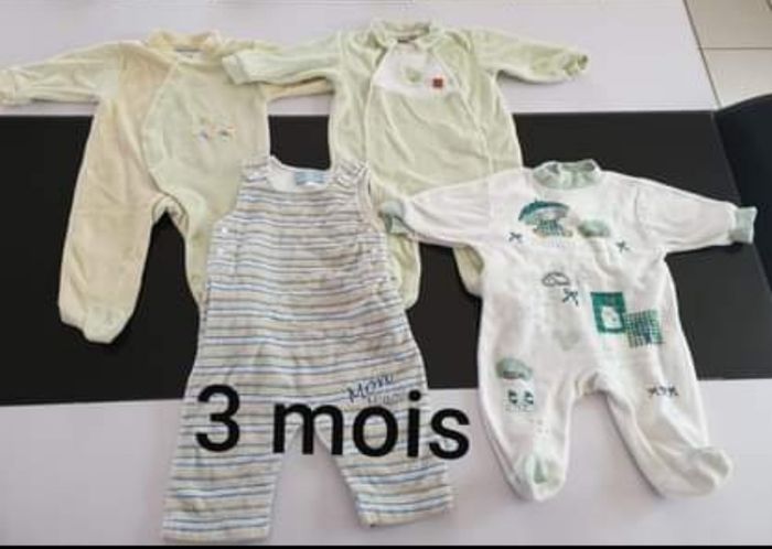 Lot pyjama 3 mois