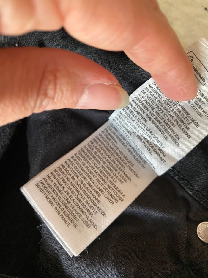 Short en jean noir H&M 38 - photo numéro 8