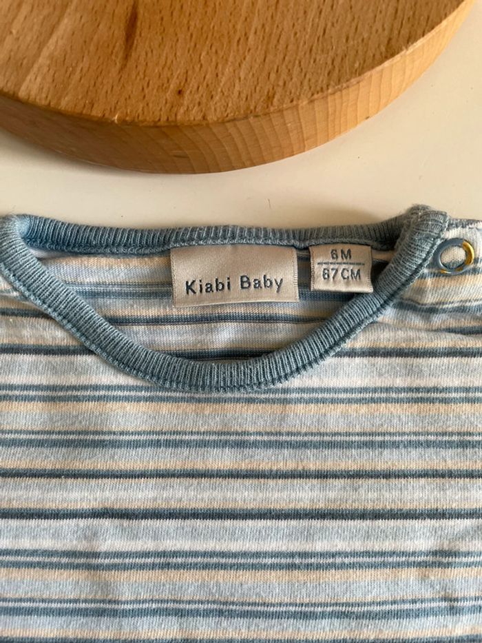 Tee shirt garçon bébe rayé - photo numéro 3