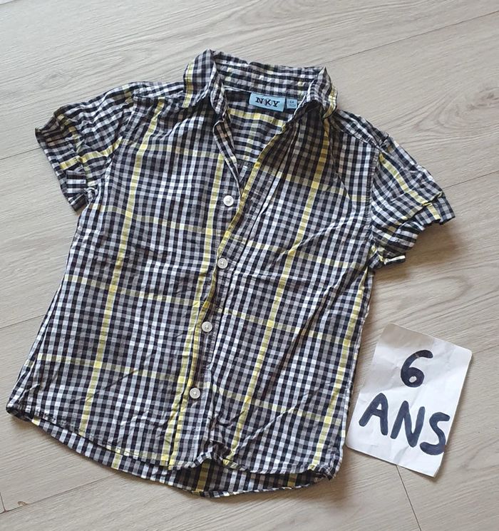 Chemise garçon 6ans 116cm