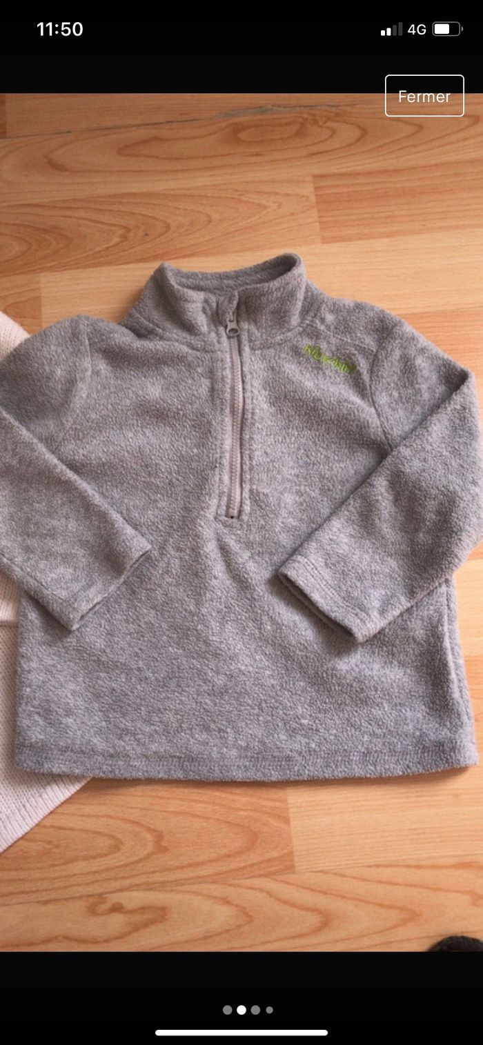 Lot polaire et pull 2 ans - photo numéro 2