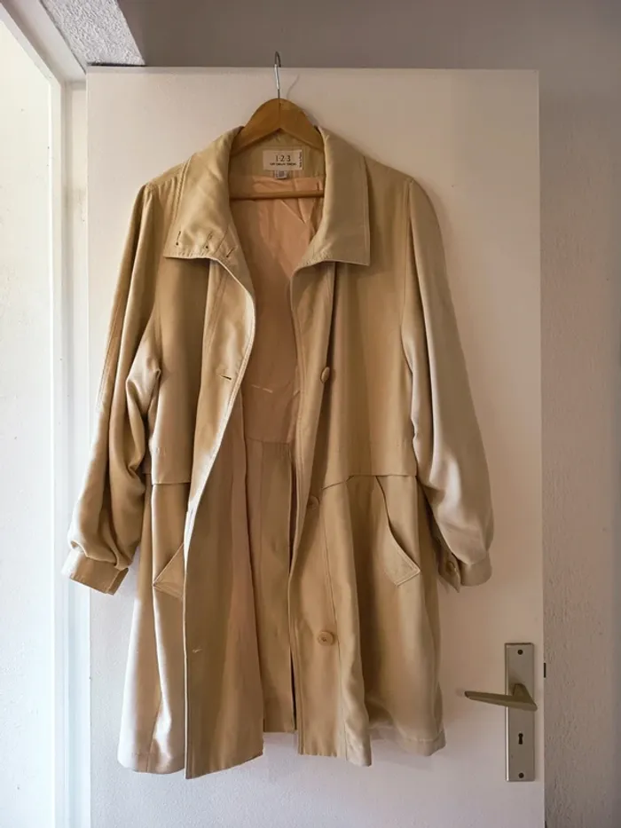 Trench-coat léger beige 1.2.3 en 44-46 - photo numéro 9