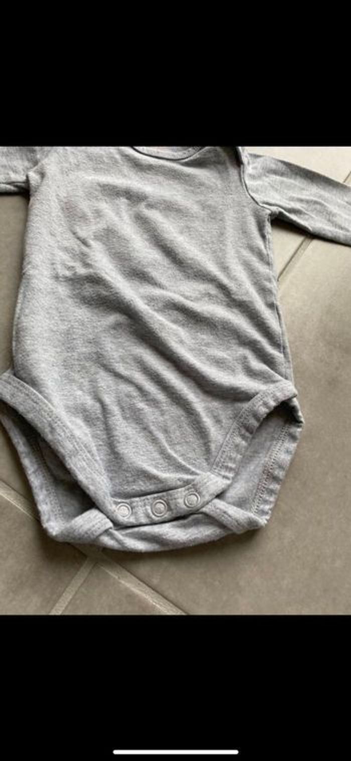 Body mixte manches longues Hema 6 mois - photo numéro 3