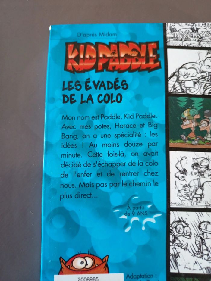 Livre KidPaddle Les évadés de la colo - photo numéro 3